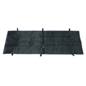 Saco Sudario para Cadaveres Negro con Asas y Cinturones